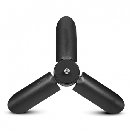 Trepied original FunSnap Negru de 75mm pentru smartphone si camera video sport [2]