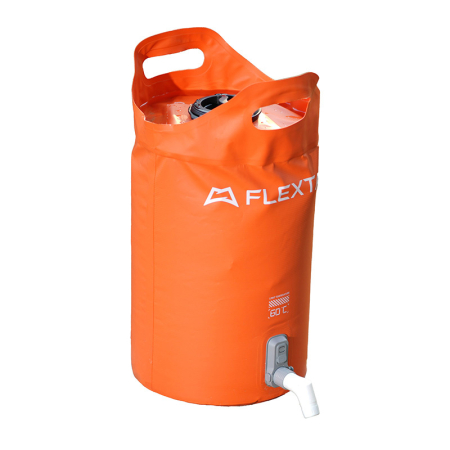 Gadgets - Galeata cu apa sub presiune Flextail (portocalie)