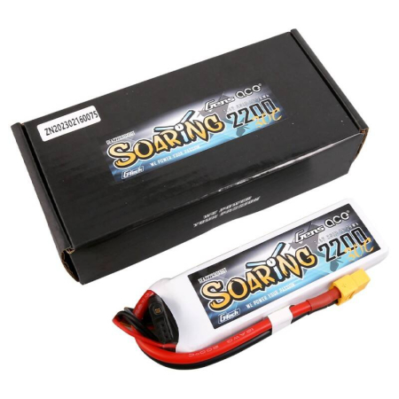 Gens Ace G-Tech Soaring 2200mAh 7.4V 30C 2S1P XT60 [4]
