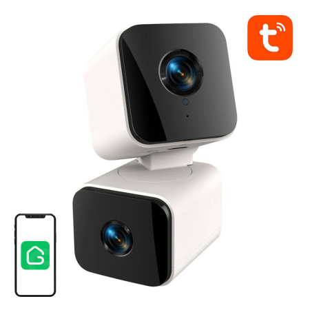 Gadgets - Gosund PC12 smart dual WiFi camera (4MP 1920x2160, Tuya)