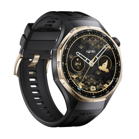 Honma x HUAWEI WATCH GT 6 Pro 46mm Black Fluoroelastomer Strap Premium Collection Gift Box [2]