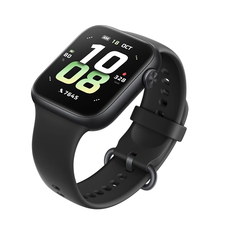 HONOR Watch 5 Black Silicone Strap [1]