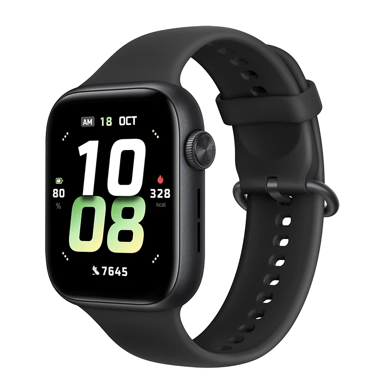 HONOR Watch 5 Black Silicone Strap [2]