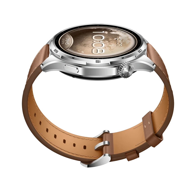 HONOR Watch 6 Twilight Brown Brown Leather Strap [4]