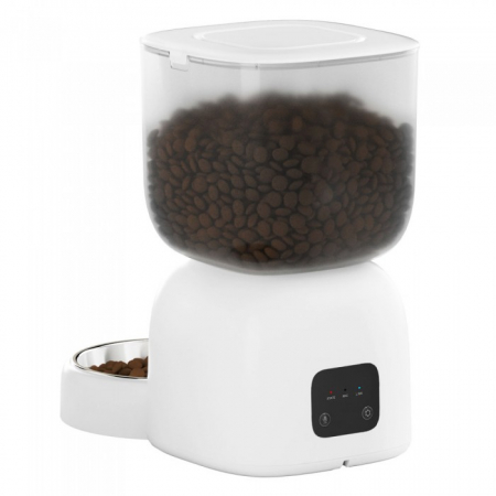 Automata etető és itató kisállatok számára, iHunt Smart Pet Care Pack, Programozható, Szűrőrendszer, iHuntHome alkalmazás, Csendes, 3L, Fehér [1]