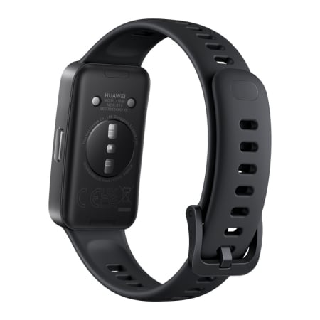Huawei Band 10 Matte Black, Curea Fluoroelastomer Black [2]