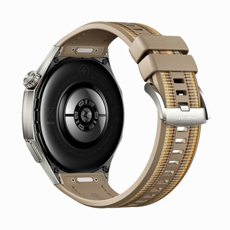 HUAWEI WATCH GT 6 Pro 46mm Titanium Alloy Case, Curea Brown Woven [2]