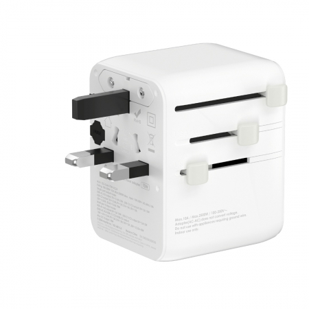 Incarcator Mophie Essential 35w GaN 5 Port + AC Travel Adapter, White [1]