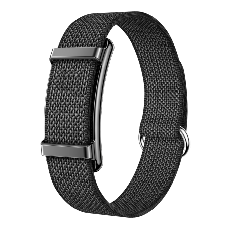 iSEN - Brățară Inteligentă iSEN NB2, Negru, Bluetooth 5.3, Puls, SpO2, HRV, Monitorizare Stres și Somn, Moduri Sport, IPX8, Nx Wear, Baterie 33mAh, Autonomie 7–10 Zile