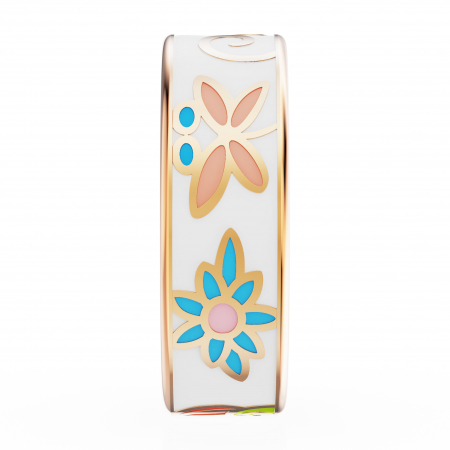 iSEN R18 Inel Inteligent Auriu-Roz cu Alb, Monitorizare Sanatate, Somn, Ritm Cardiac si Calorii, Adaugare Prieteni si Control Camera de la Distanta, Contor Pasi si Distanta, 20mAh [4]