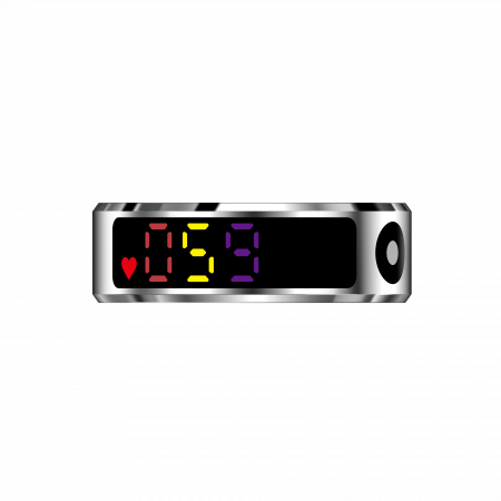 Inel inteligent iSEN R12 Argintiu, Ritm cardiac, Oxigen in sange, HRV, Stres, Somn, Contor pași distanta si calorii, Temperatura, Moduri sport, Fotografi la distanta, Carcasa de incarcare, 16 mAh [4]