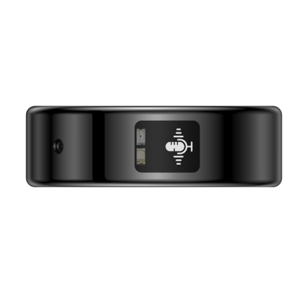 Inel Inteligent iSEN SR116, Negru, Bluetooth 5.4, AI Recording, Traducere AI, Puls, SpO2, Monitorizare Somn, Control Video, IP68, LoraFit, Android și iOS [6]