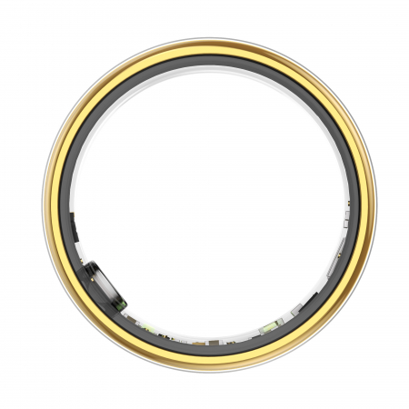 Inel iSEN R06 Smart Ring Gold, HR, SpO2, Monitorizare somn, Contor pasi, Multi Sport, Aplicatie dedicata: QRing, 15mAh, 5ATM [4]