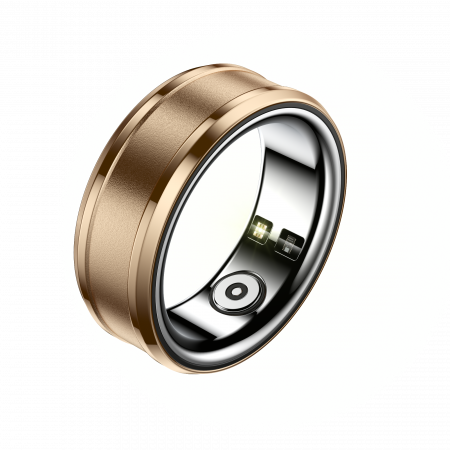 iSEN R3 Okosgyűrű, HR, SpO2, Hőmérséklet, Alvásfigyelés, Multi Sport, Dedikált alkalmazás: EcTri, 18mAh, IP68, Gold [3]