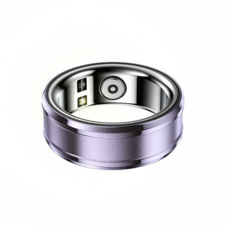 iSEN R3 Okosgyűrű, HR, SpO2, Hőmérséklet, Alvásfigyelés, Multi Sport, Dedikált alkalmazás: EcTri, 18mAh, IP68, Purple [2]