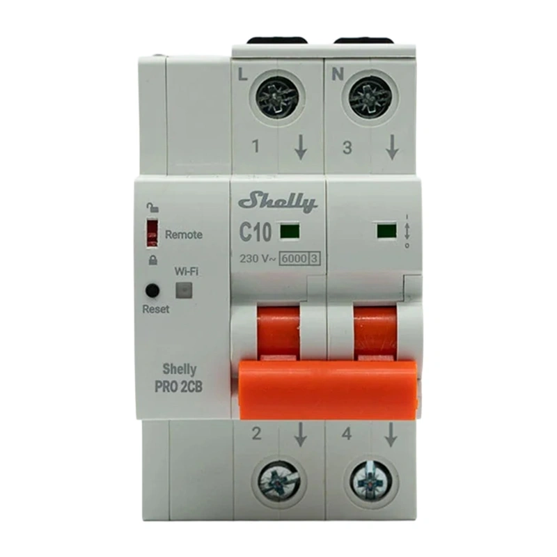 intrerupator de circuit miniatural SHELLY Pro 2CB C10 [1]