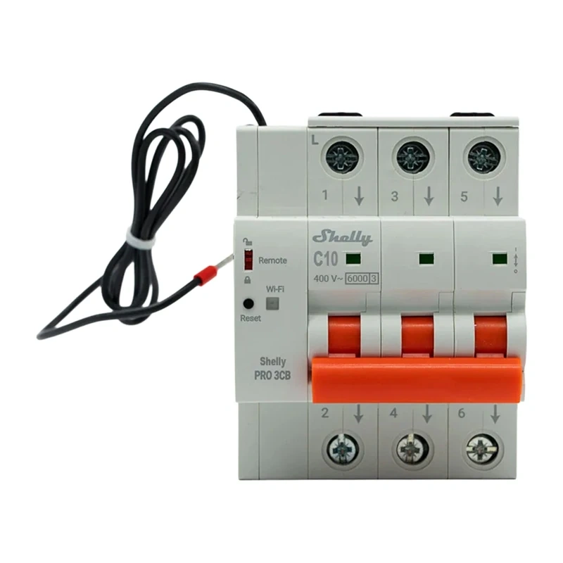 intrerupator de circuit miniatural SHELLY Pro 3CB C10 [0]