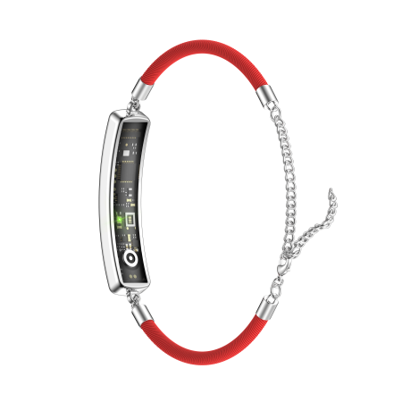 iSEN B5 Bratara Inteligenta, Argintiu, Otel inoxidabil, 18mAh, Monitorizare Ritm Cardiac & Oxigen din Sange, Urmarire Somn & Activitate, Sanatate Feminina, Incarcare Magnetica [6]