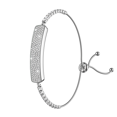 iSEN - iSEN B5 Bratara Inteligenta, Argintiu, Otel inoxidabil, 18mAh, Monitorizare Ritm Cardiac & Oxigen din Sange, Urmarire Somn & Activitate, Sanatate Feminina, Incarcare Magnetica