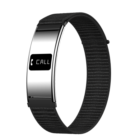 News - iSEN B8 Smart Watch, White with Black bracelet, Fabric, Heart Rate & Blood Oxygen Monitoring, Pressure Detection, Sleep & Activity Tracking, Female Health, 33mAh, BLE 5.3, Magnetic Charging