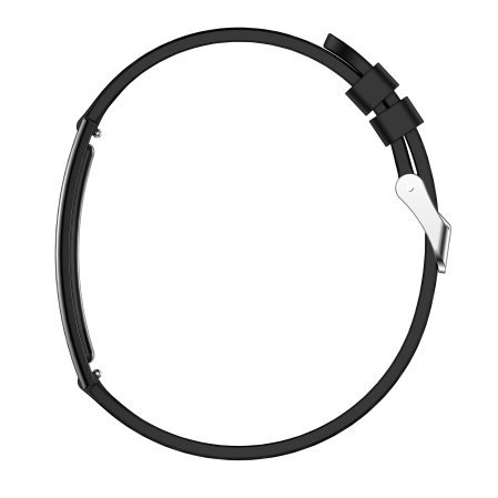 iSEN B8 Ceas Inteligent, Negru cu bratara Neagra, Silicon, Ritm Cardiac & Oxigen Sange, Detectare Presiune, Urmarire Somn & Activitate, Sanatate Femei, 33mAh, BLE 5.3, Incarcare Magnetica [1]