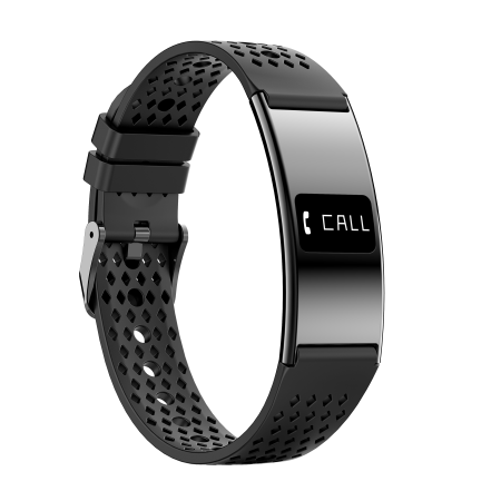 iSEN B8 Ceas Inteligent, Negru cu bratara Gri, Silicon, Ritm Cardiac & Oxigen Sange, Detectare Presiune, Urmarire Somn & Activitate, Sanatate Femei, 33mAh, BLE 5.3, Incarcare Magnetica [3]