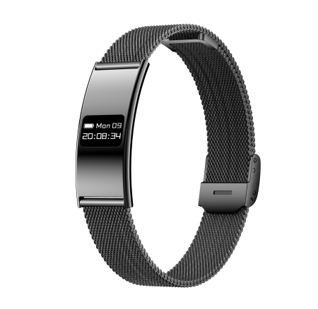 News - iSEN B8 Smart Watch, Black with Grey bracelet, Zinc alloy, Heart Rate & Blood Oxygen Monitoring, Pressure Detection, Sleep & Activity Tracking, Female Health, 33mAh, BLE 5.3, Magnetic Charging