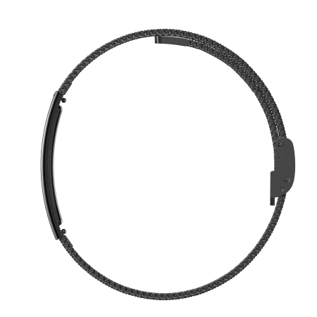 iSEN B8 Ceas Inteligent, Negru cu bratara Gri, Aliaj de zinc, Ritm Cardiac & Oxigen Sange, Detectare Presiune, Urmarire Somn & Activitate, Sanatate Femei, 33mAh, BLE 5.3, Incarcare Magnetica [5]