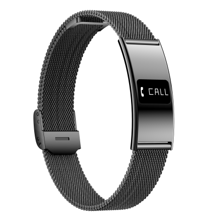 iSEN B8 Ceas Inteligent, Negru cu bratara Gri, Aliaj de zinc, Ritm Cardiac & Oxigen Sange, Detectare Presiune, Urmarire Somn & Activitate, Sanatate Femei, 33mAh, BLE 5.3, Incarcare Magnetica [3]