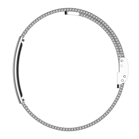 iSEN B8 Smart Watch, White with White bracelet, Zinc alloy, Heart Rate & Blood Oxygen Monitoring, Pressure Detection, Sleep & Activity Tracking, Female Health, 33mAh, BLE 5.3, Magnetic Charging [2]