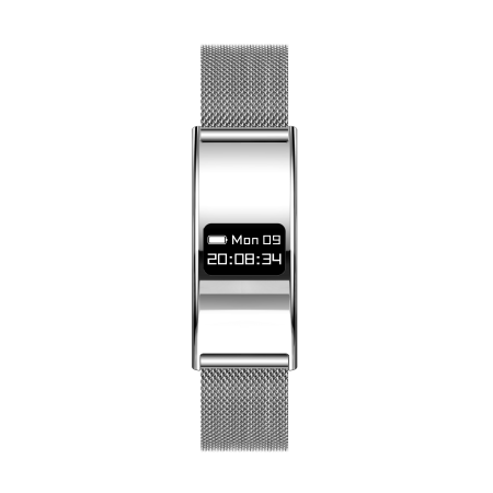 News - iSEN B8 Smart Watch, White with White bracelet, Zinc alloy, Heart Rate & Blood Oxygen Monitoring, Pressure Detection, Sleep & Activity Tracking, Female Health, 33mAh, BLE 5.3, Magnetic Charging