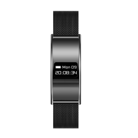 News - iSEN B8 Smart Watch, Black with Black bracelet, Zinc alloy, Heart Rate & Blood Oxygen Monitoring, Pressure Detection, Sleep & Activity Tracking, Female Health, 33mAh, BLE 5.3, Magnetic Charging