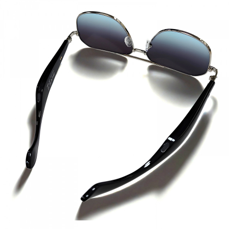 Okos Napszemüveg iSEN GY100, Lila Lencsék, AI Valós Idejű Fordítás, Polarizált Lencsék, Mikrofon, Kettős Hangszórók, Bluetooth, Zene, Hívások, Hangsegéd, Távirányító Kamera, Mágneses Töltés [3]