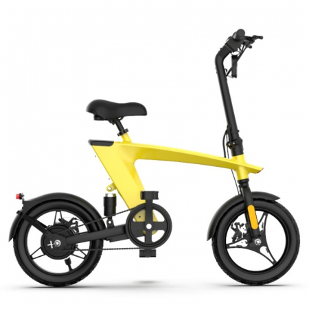 Bicicleta electrica iSEN H1 Flying Fish 10Ah Galben [5]