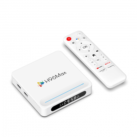 TV Box iSEN H96MAX H618 Plus, 4K, Android 14, HDR10, 4GB RAM, 128GB ROM, Allwinner H618, WiFi6, BT 5.4, Ok Google, HDMI 2.0a, AUDIO OUT, Ethernet, Micro SD, USB 2.0 [5]