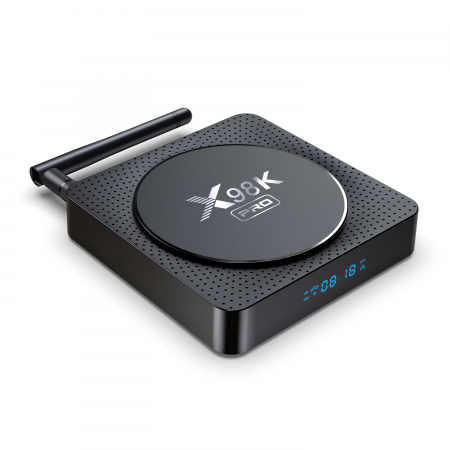 TV Box iSEN X98K Pro, 4K, Android 11, HDR10+, 4GB RAM, 32GB ROM, RK3566, DLNA, Miracast, AirPlay, WiFi 2.4G/5G, BT 5.0, HDMI 1.4/2.0, AUDIO OUT, SPDIF, Ethernet, Micro SD [1]