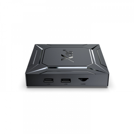 iSEN TV Box X96 M200, 4K, Android 14, HDR10+, 4GB RAM, 32GB ROM, Amlogic S905X5M, DLNA, Miracast, AirPlay, WiFi, BT, HDMI 2.1a, AUDIO OUT, SPDIF, Ethernet, Micro SD [4]