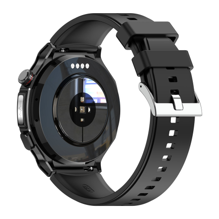 iSEN AD300 Smartwatch, Slot SIM 4G, Negru, 1.43" AMOLED, Descarcare Aplicatii, Monitorizare Sanatate, Moduri Sport, Bluetooth, Wi-Fi, Vreme, Muzica, NFC, GPS, 660mAh, Android 6.0 / iOS 10.2 [2]