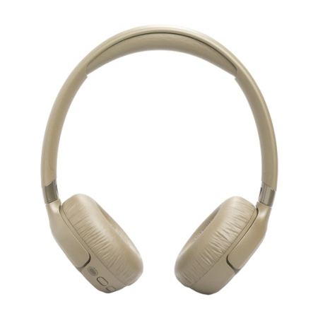 JBL Tune 680NC On-Ear Fejhallgató, Bézs, Wireless, Bluetooth 6.0, ANC, JBL Pure Bass, 76 óra Üzemidő, Multipoint [1]