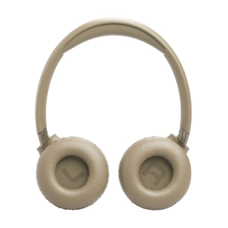 JBL Tune 680NC On-Ear Fejhallgató, Bézs, Wireless, Bluetooth 6.0, ANC, JBL Pure Bass, 76 óra Üzemidő, Multipoint [3]