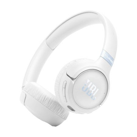 Wireless headphones - JBL Tune 680NC On-Ear Headphones, White, Wireless, Bluetooth 6.0, ANC, JBL Pure Bass, 76h Battery, Multipoint