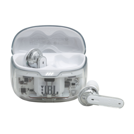 Casti - JBL Tune Beam Ghost Edition White