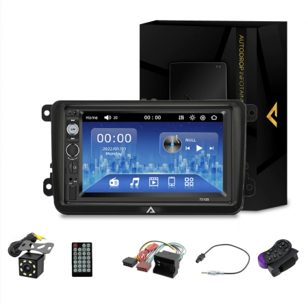 [KIT] MP5 Player pentru Volkswagen, WinCE, Bluetooth, USB, CardSD, Camera Marsarier, Auxiliar, Mirrorlink, Touchscreen, - AD-BGP7010B+AD-BGRVW0072DIN [6]