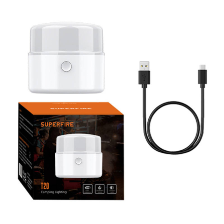Lampa de iluminat Superfire T20, 180lm, USB [4]