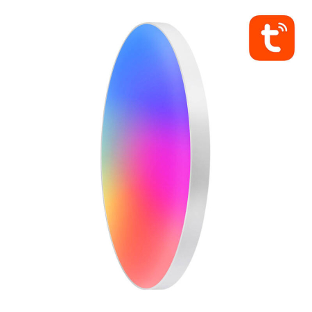 Lampa de plafon inteligenta 30cm Bluetooth 16M RGBCW Gosund LB13 1600lm Tuya + telecomanda. [4]