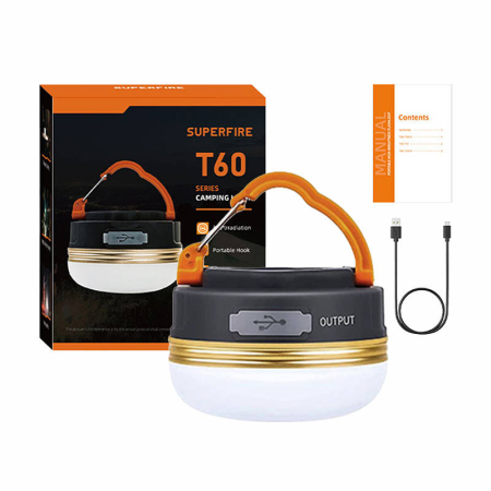 Gadgets - Lampa de rezerva Superfire T60, 2.5W, 1000mAh