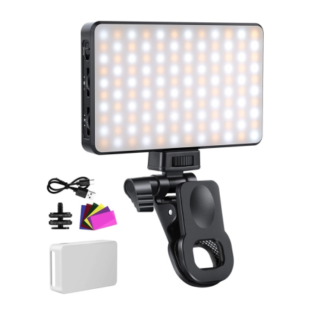 Lampa LED cu clema pentru selfie NEEWER BL120B [1]
