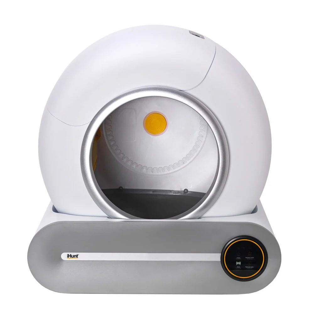 iHunt Smart Cat Litter V1 Automatic Cat Litter Box, Wi-Fi, App Control, Self-Cleaning, UV Sterilization, 9L Waste Bin [1]