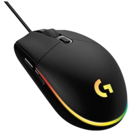 Accesorii - Mouse Gaming Logitech G102 Lightsync, Negru, 8000 DPI, Senzor Optic, RGB, 6 Butoane, USB