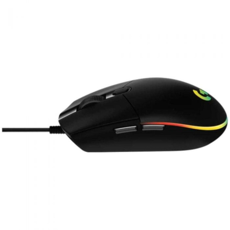 Mouse Gaming Logitech G102 Lightsync, Negru, 8000 DPI, Senzor Optic, RGB, 6 Butoane, USB [1]